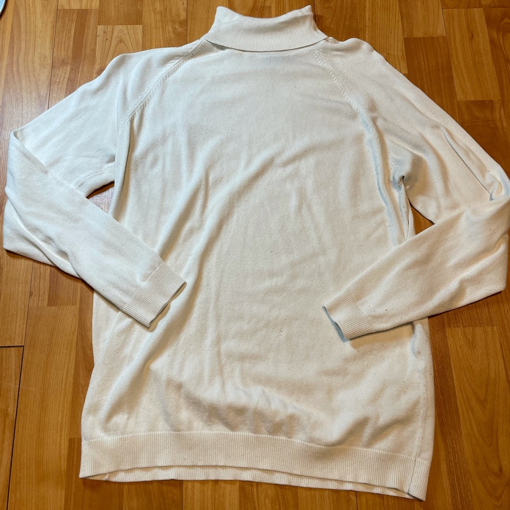 White Zara Turtleneck